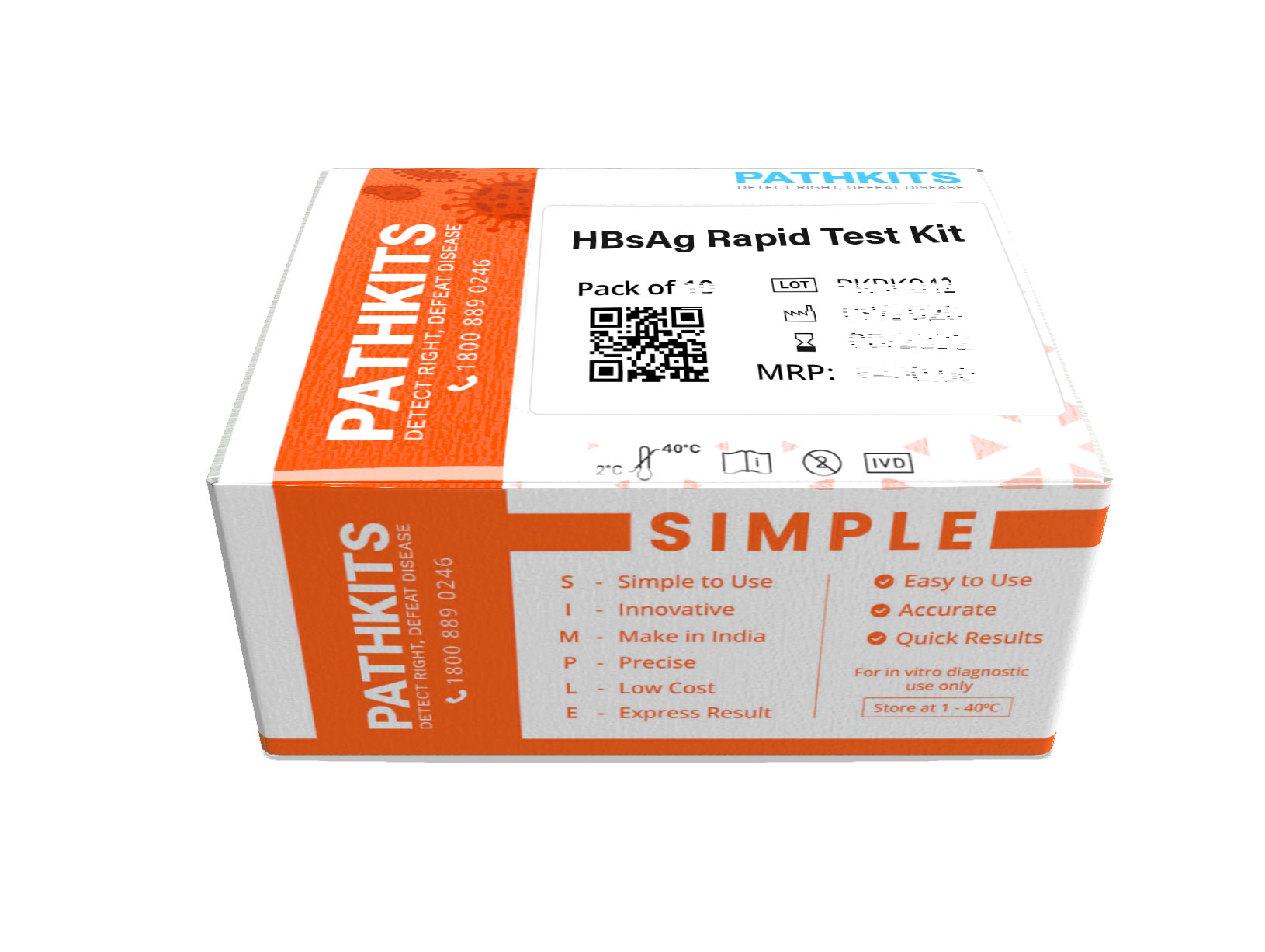 Hepatitis B Antigen Test Kit Pathkits